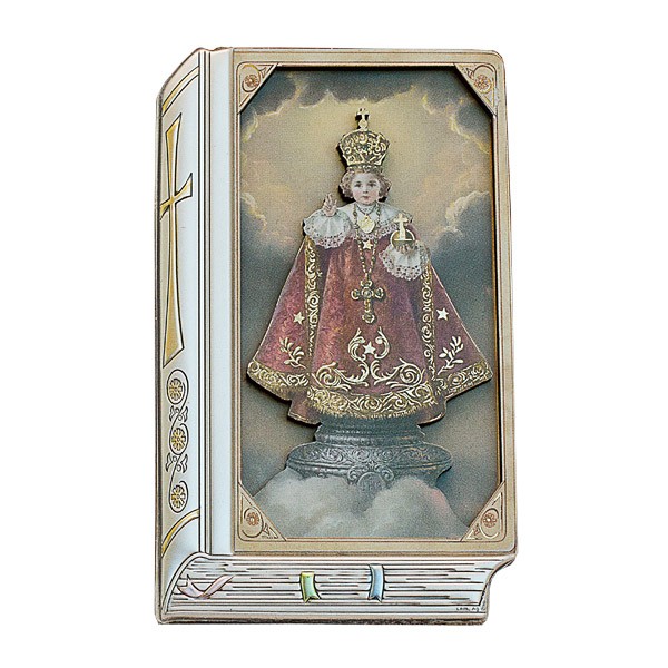 PLACA DO MENINO JESUS DE PRAGA