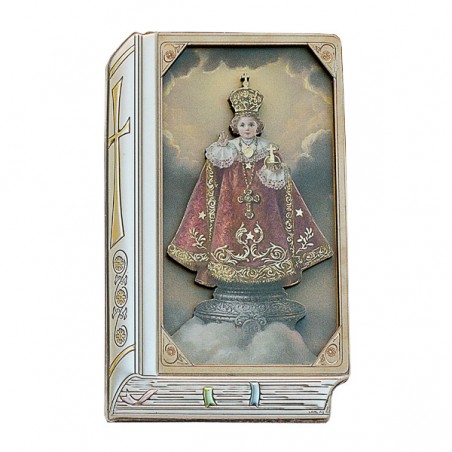 PLACA DO MENINO JESUS DE PRAGA