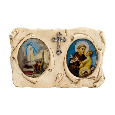 PLACA SANTO ANTÓNIO E NOSSA SENHORA