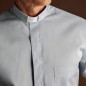 CAMISA SACERDOTAL ALGODÃO