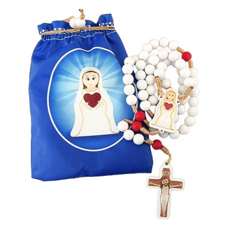 TERÇO INFANTIL DA SENHORA DO CORAÇÃO ORANTE