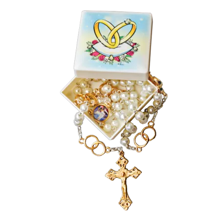 TERÇO BODAS DE OURO