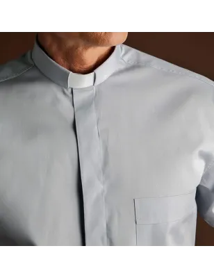 CAMISA SACERDOTAL ALGODÃO