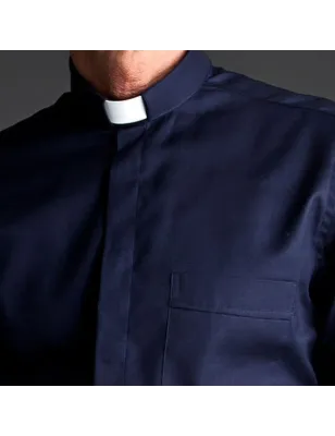 CAMISA SACERDOTAL ALGODÃO