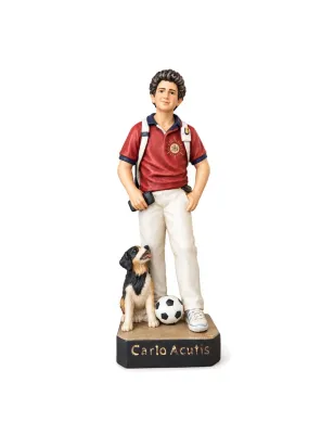 São Carlo Acutis em madeira